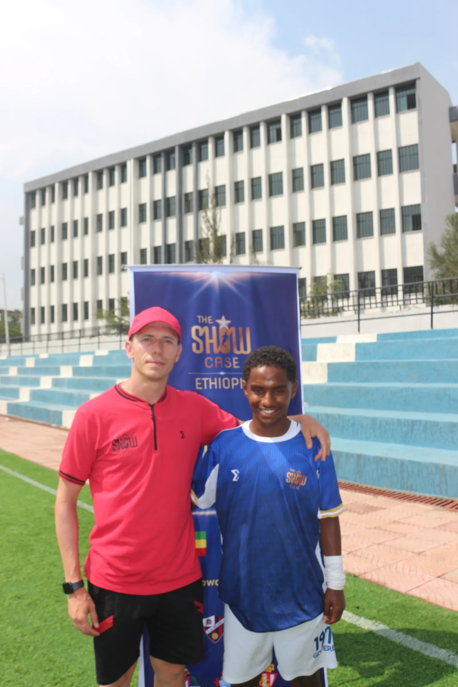 Training session at Sion Football Academy